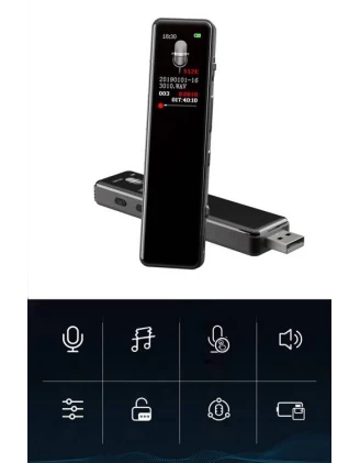 Dyktafon Szpiegowski Luxury Goods DVR-828 8GB | Sklep Szpiegowski